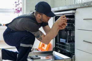 Removing the Old Dishwasher