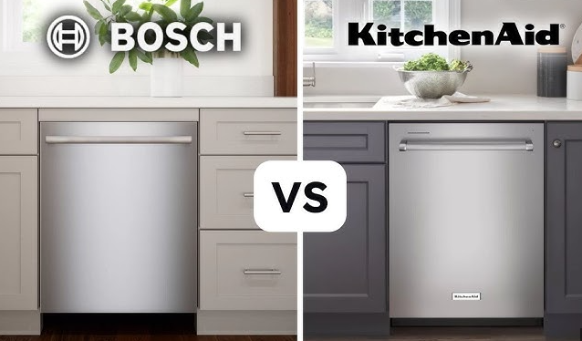 KitchenAid Dishwasher & Bosch